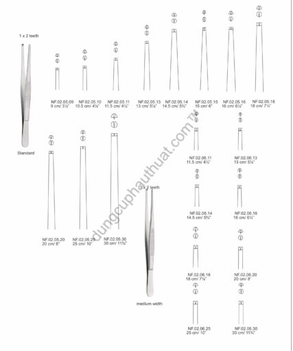 Dụng Cụ Kẹp Phẫu Tích