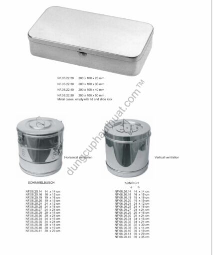 Dụng Cụ Tiệt Trùng