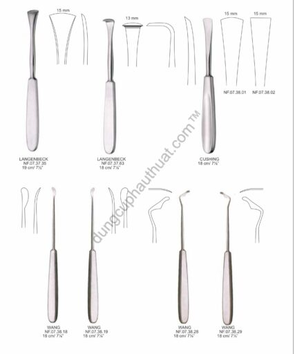 Dụng Cụ Nâng Bóc Tách Dũa Xương
