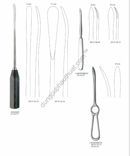 Dụng Cụ Nâng Bóc Tách Dũa Xương