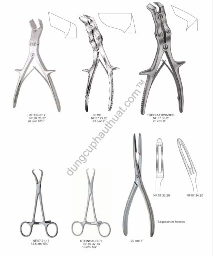 Dụng Cụ Kẹp Giữ Cắt Cưa Xương
