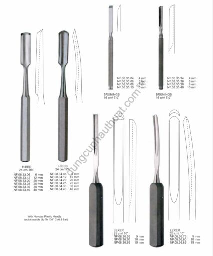 Dụng Cụ Đục Xương