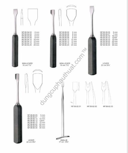 Dụng Cụ Đục Xương