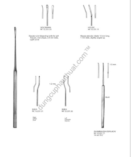Dụng Cụ Tai Mũi Họng