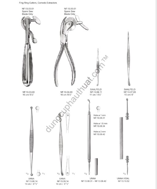 Dụng Cụ Da Liễu