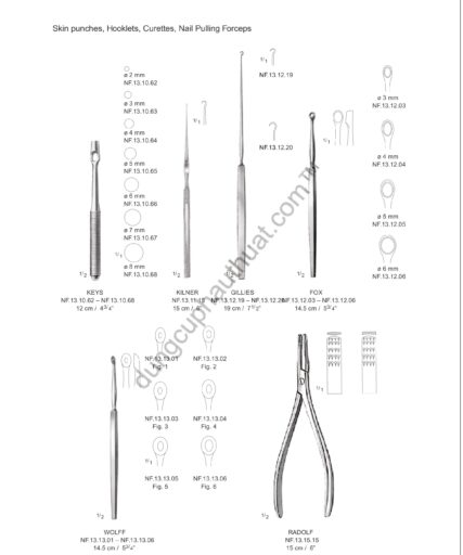 Dụng Cụ Da Liễu