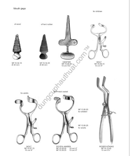Dụng Cụ Miệng Và Họng